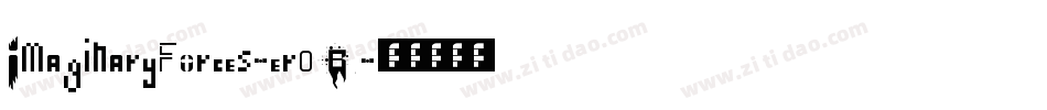 ImaginaryForces-er0B字体转换