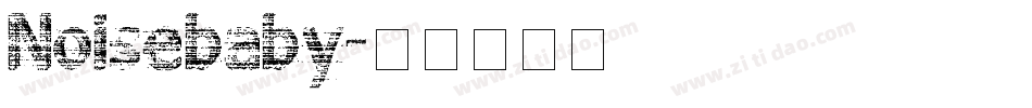 Noisebaby字体转换