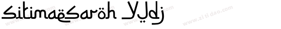 Sitimaesaroh-YJdj字体转换