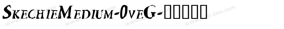 SkechieMedium-0veG字体转换