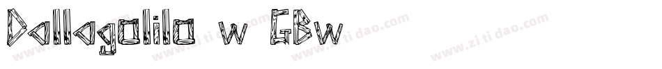 Dallagolilo-w1GBw字体转换