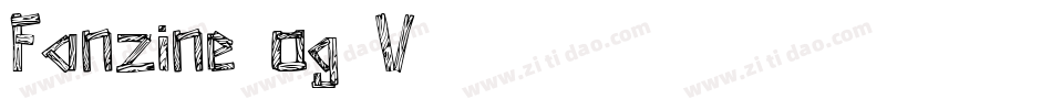 Fanzine-og8V字体转换 Fanzine-og8V字体转换