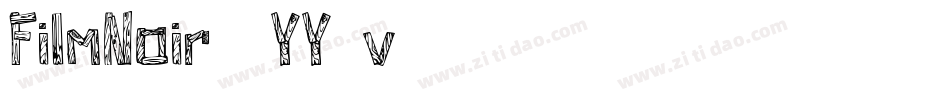 FilmNoir-6YY8v字体转换