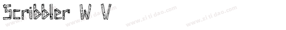 Scribbler-W8V9字体转换