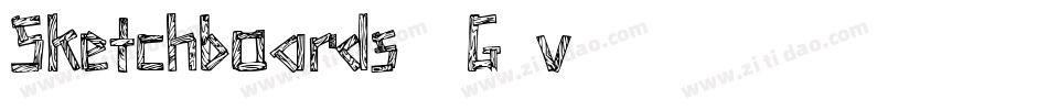 Sketchboards-1G8v字体转换