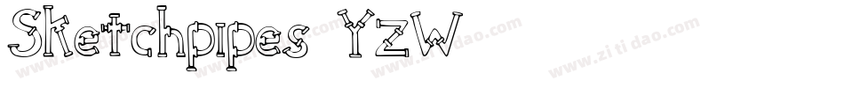 Sketchpipes-YzW2字体转换