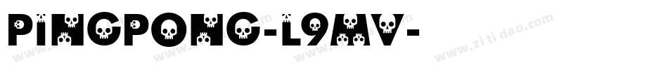 Pingpong-l9mV字体转换