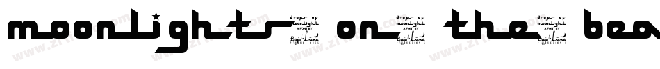 Moonlights-on-the-Beach-1字体转换