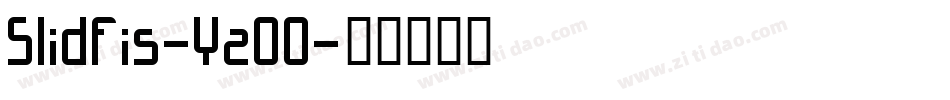 Slidfis-Yz0O字体转换