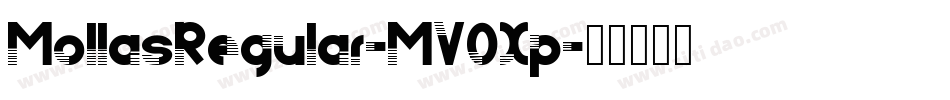 MollasRegular-MVOXp字体转换