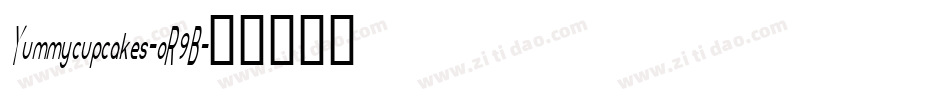 Yummycupcakes-oR9B字体转换