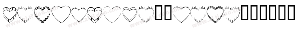 Heartlove-0Wdzd字体转换
