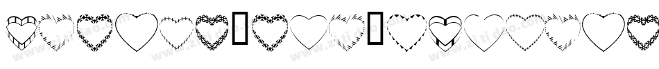 hearts-and-flowers-for-valentines-1字体转换