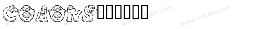 Comons字体转换