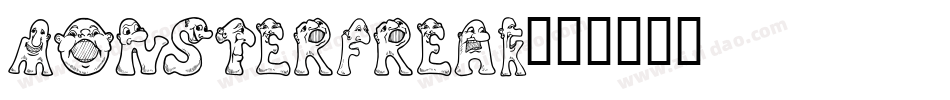 MONSTERFREAK字体转换