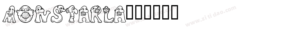 Monstarla字体转换