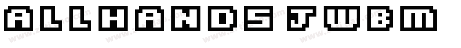 Allhands-jWBM字体转换