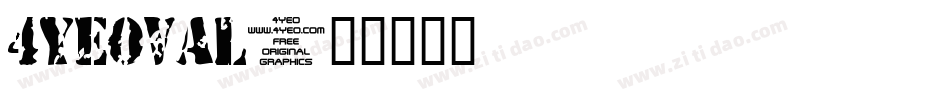 4YEOVAL字体转换