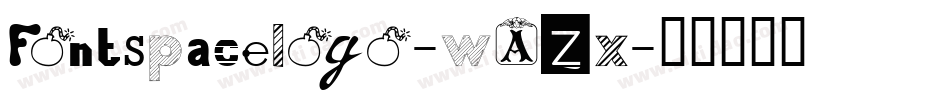 Fontspacelogo-wAzx字体转换