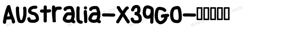 Australia-X3qGo字体转换