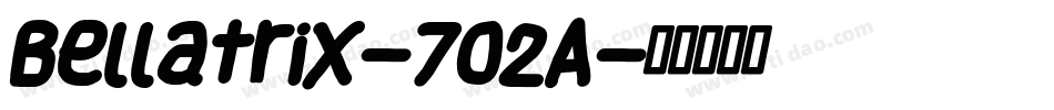 Bellatrix-7o2A字体转换