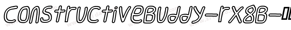 ConstructiveBuddy-rX8B字体转换