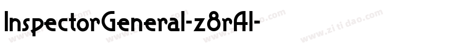 InspectorGeneral-z8rAl字体转换