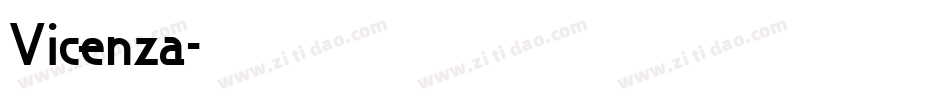 Vicenza字体转换