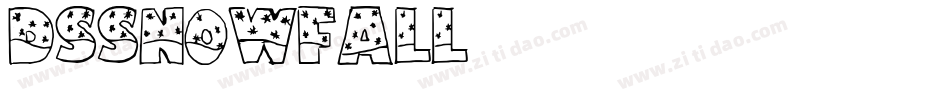 DSSnowfall字体转换