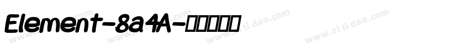 Element-8a4A字体转换