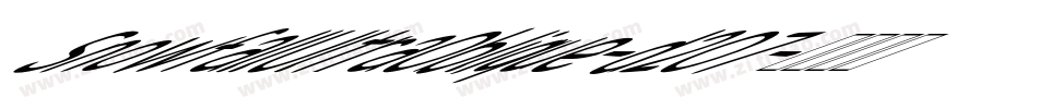 SnowfallUltraOblique-d2O7字体转换