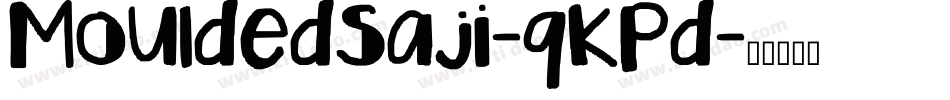 MouldedSaji-qKPd字体转换