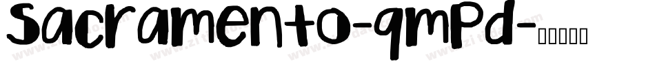 Sacramento-qmPd字体转换