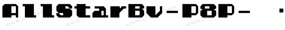 AllStarBv-P8P字体转换