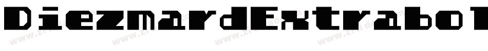DiezmardExtrabold-e8P6字体转换 DiezmardExtrabold-e8P6字体转换