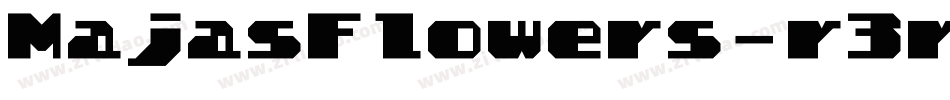 MajasFlowers-r3r7字体转换 MajasFlowers-r3r7字体转换
