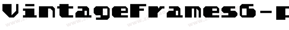 VintageFrames6-pL3R字体转换