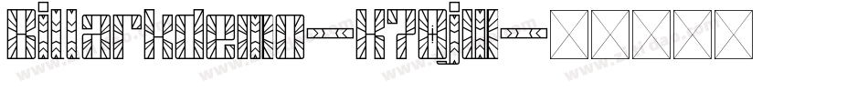 Billarkdemo-K70jW字体转换