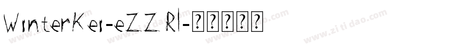 WinterKei-eZZRl字体转换