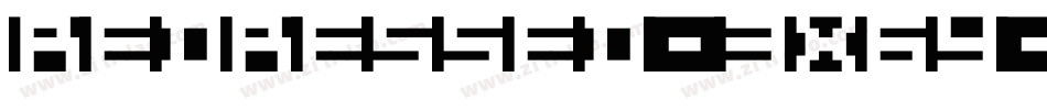 Redressed-3X6y字体转换