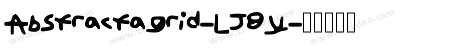 Abstractagrid-LJ8y字体转换