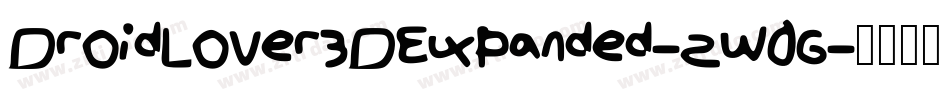 DroidLover3DExpanded-zw0G字体转换