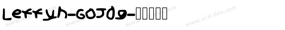 Lettyh-GOJ0g字体转换