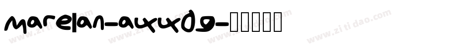 Marelan-axx0g字体转换