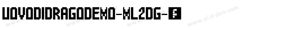 UovoDiDragoDemo-mL2DG字体转换