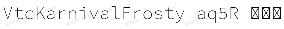 VtcKarnivalFrosty-aq5R字体转换