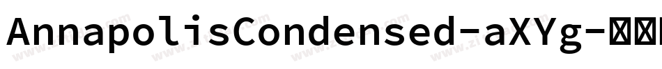 AnnapolisCondensed-aXYg字体转换
