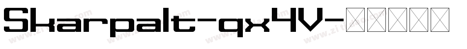 Skarpalt-qx4V字体转换 Skarpalt-qx4V字体转换