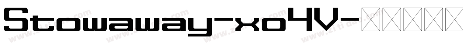 Stowaway-xo4V字体转换