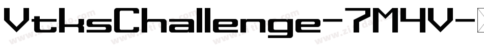 VtksChallenge-7M4V字体转换 VtksChallenge-7M4V字体转换